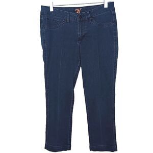 Worn Bootcut Leg Jeans Women's Size 8/29 Blue mid Rise Stretch